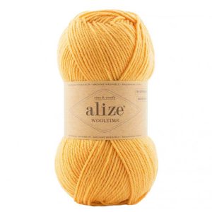 Пряжа для вязания ALIZE "WOOLTIME" (№281) Желтый