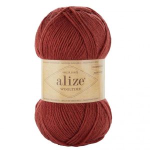 Пряжа для вязания ALIZE "WOOLTIME" (№36) Терракот