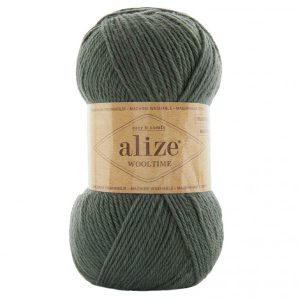 Пряжа для вязания ALIZE "WOOLTIME" (№372) Сосна серебристая