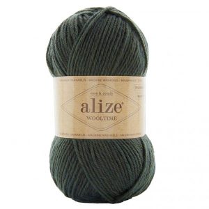 Пряжа для вязания ALIZE "WOOLTIME" (№546) Болотный