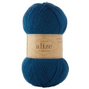 Пряжа для вязания ALIZE "WOOLTIME" (№646) Петрольный
