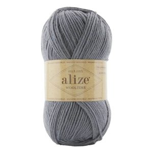 Пряжа для вязания ALIZE "WOOLTIME" (№836) Мышиный