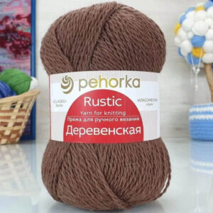 Пряжа для вязания ПЕХОРКА "ДЕРЕВЕНСКАЯ" (№513) Кора