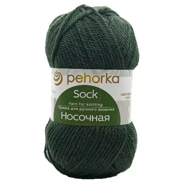 ПЕХОРКА НОСОЧНАЯ 10 Пряжа для вязания ПЕХОРКА "НОСОЧНАЯ" (№10) Тайга