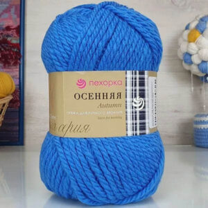 Пряжа для вязания ПЕХОРКА "ОСЕННЯЯ" (№98) Лесн.колокольчик