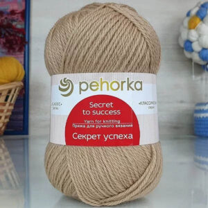 Пряжа для вязания ПЕХОРКА "СЕКРЕТ УСПЕХА" (№412) Верблюжий