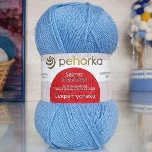 Пряжа для вязания ПЕХОРКА "СЕКРЕТ УСПЕХА" (№98) Лесной колокольчик